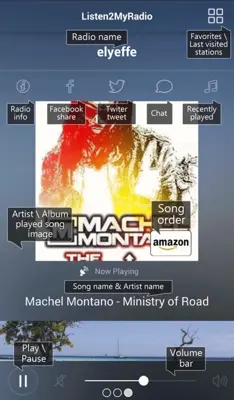 Listen2MyRadio android App screenshot 3